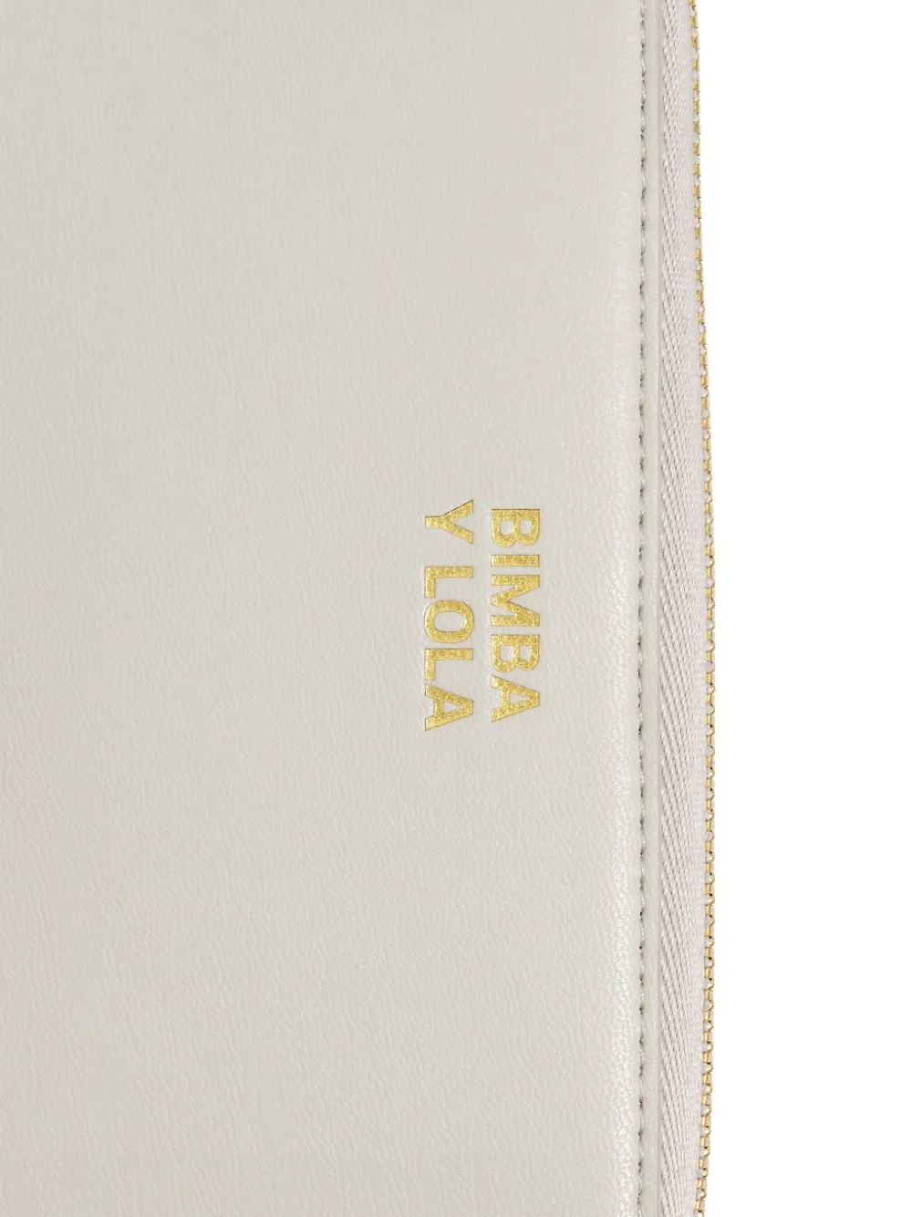 Bimba y Lola Portemonnee met ritssluiting en logo Beige