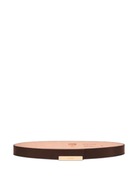 Moschino leather belt