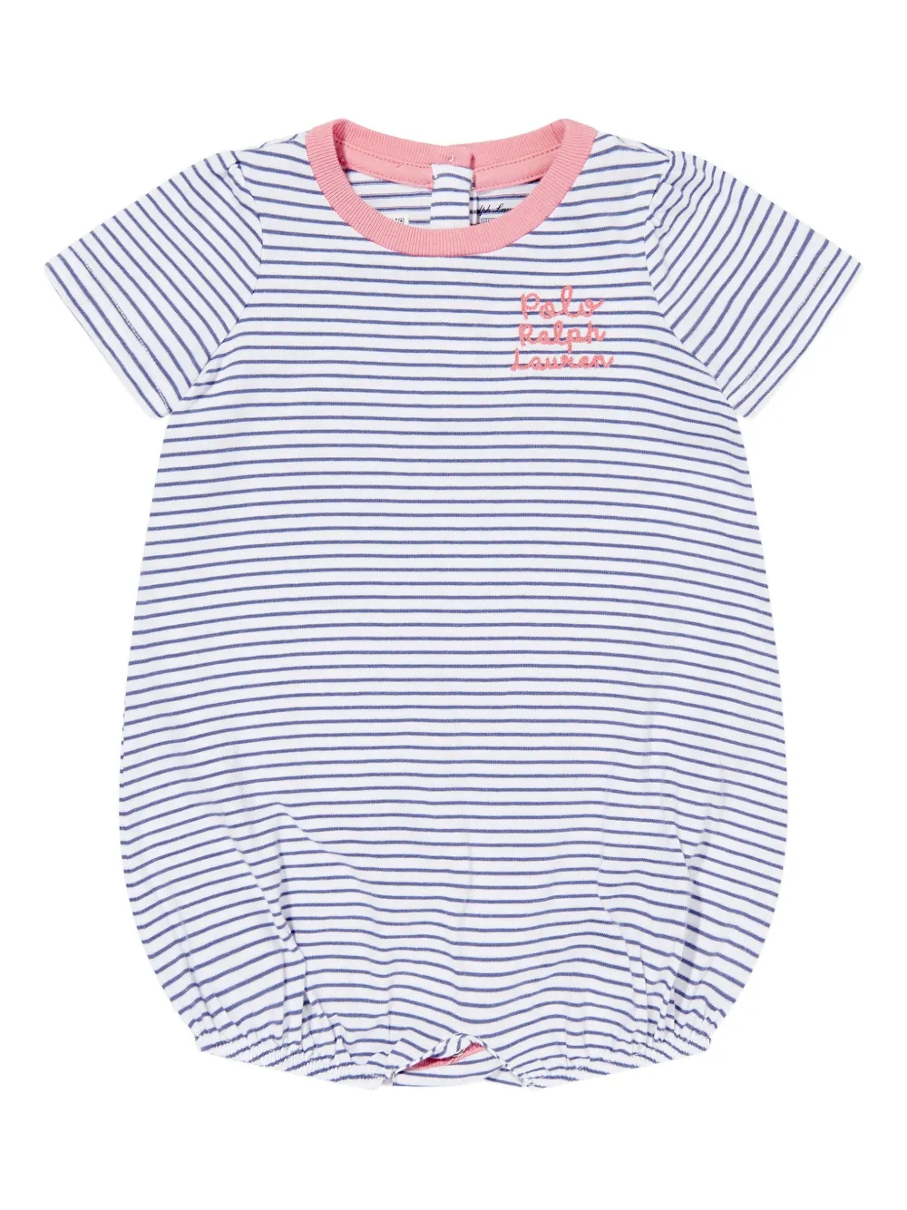 POLO RALPH LAUREN KIDS Jersey babypakje met strepen Blauw