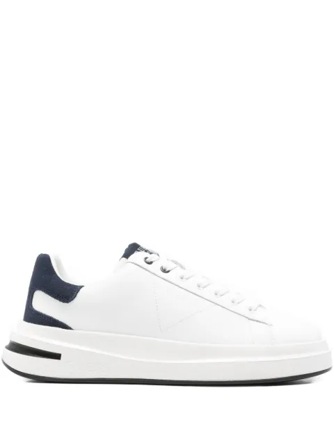 GUESS USA panelled leather sneakers