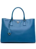 Prada Pre-Owned 2000-2025 Medium Saffiano Lux Galleria satchel - Blue