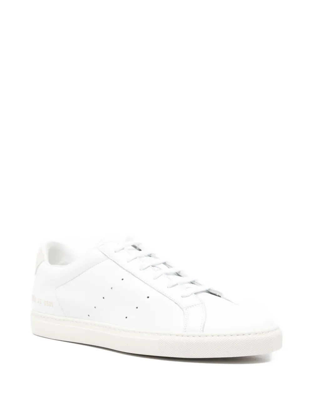 Common Projects leather suede sneakers White