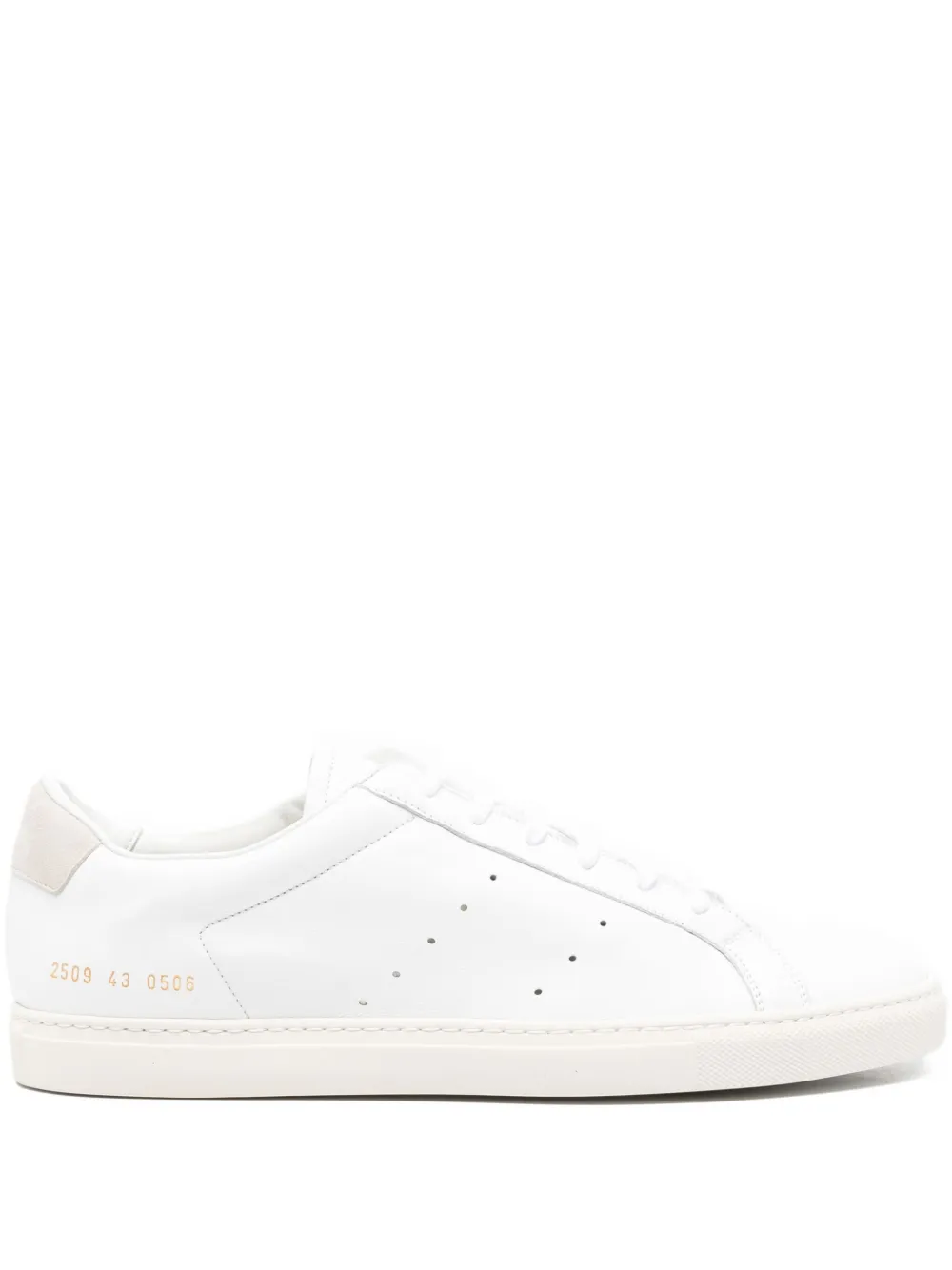 Common Projects leather suede sneakers White
