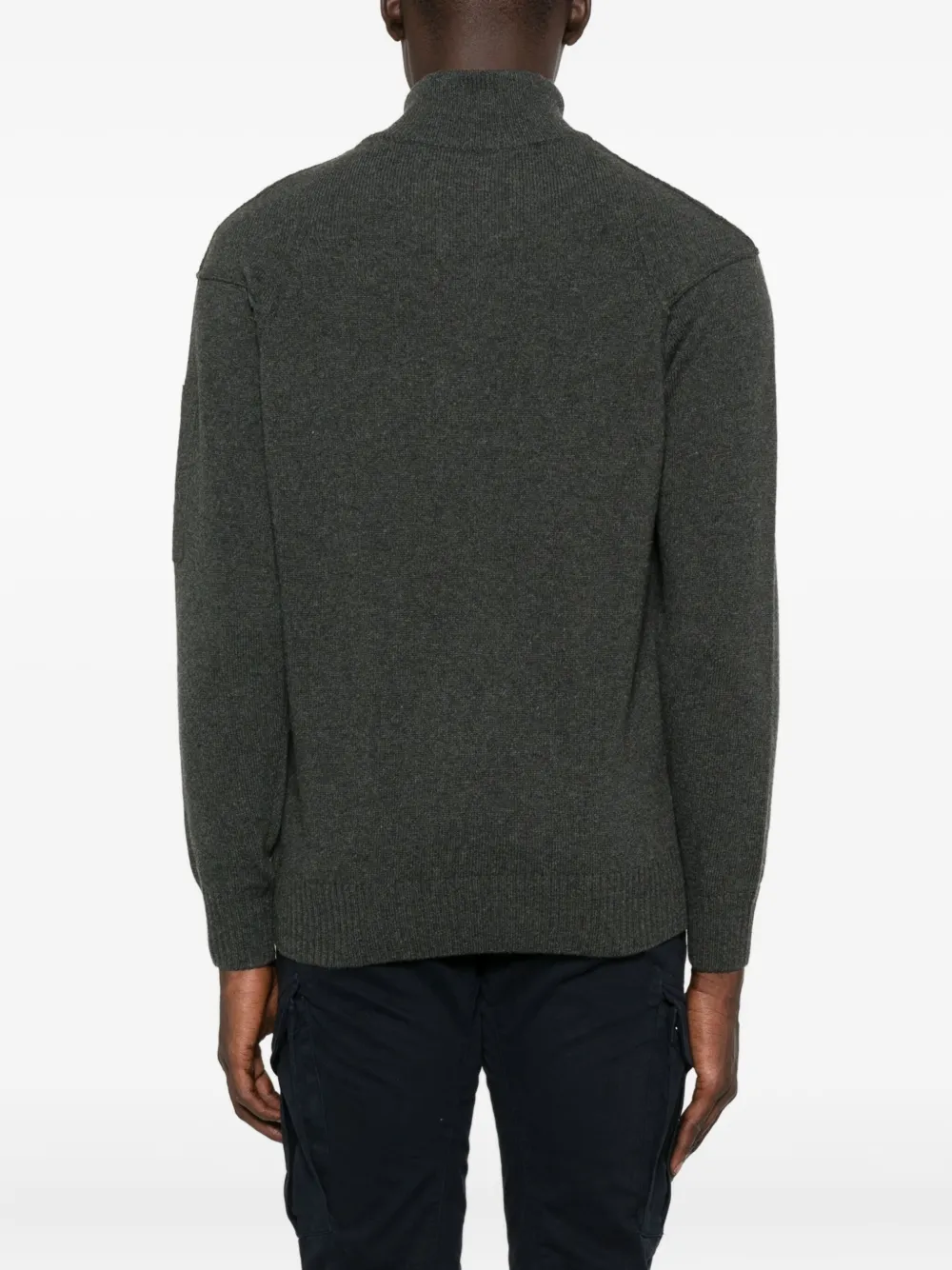 C.P. Company half-zip wool sweater Bruin