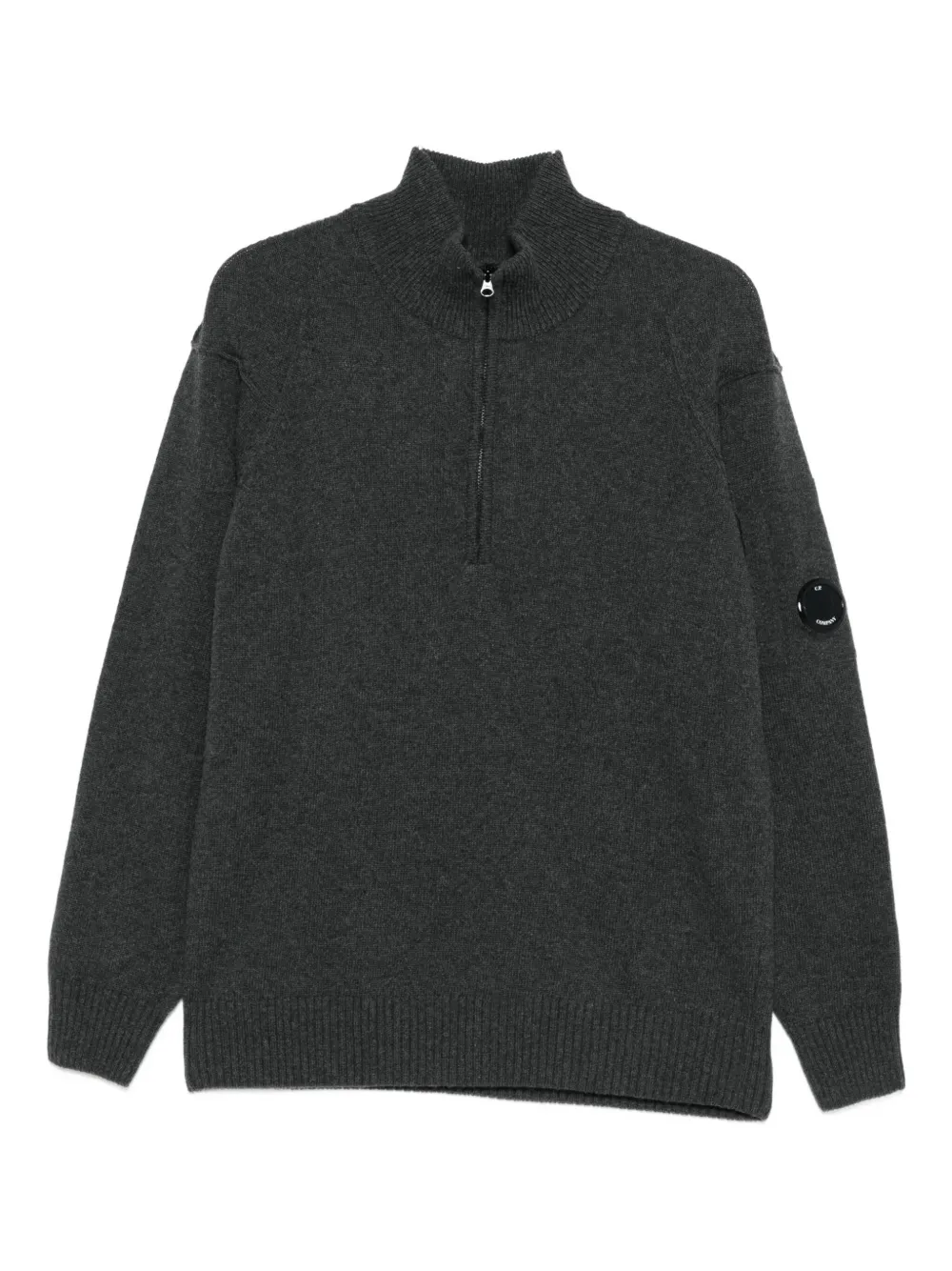 C.P. Company half-zip wool sweater Bruin