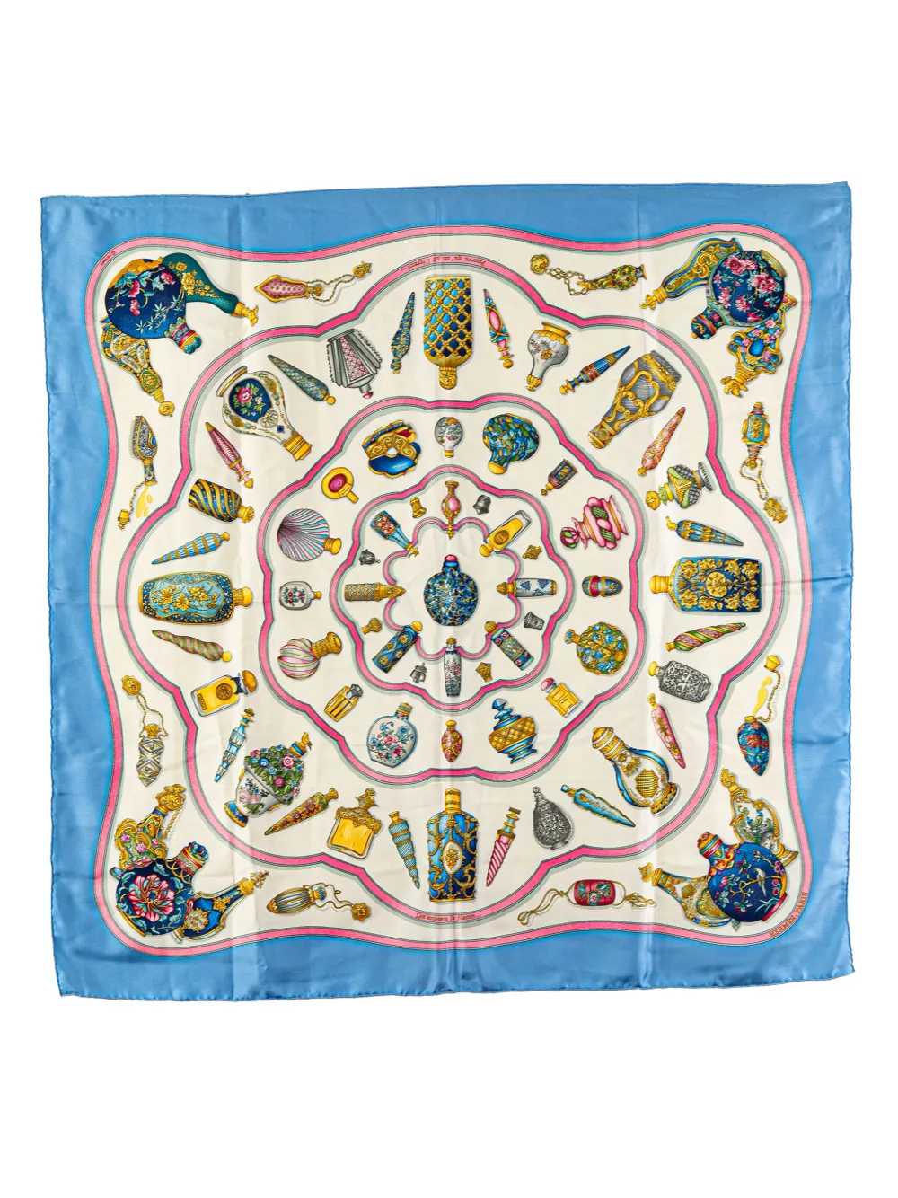 20th Century Qu Importe Le Flacon Silk Scarf scarves