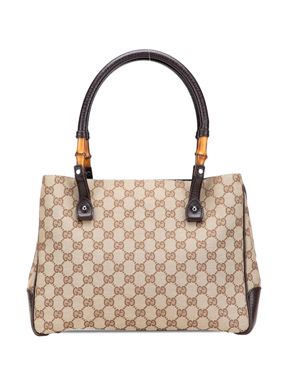 2000-2015 GG Canvas Bamboo tote bag