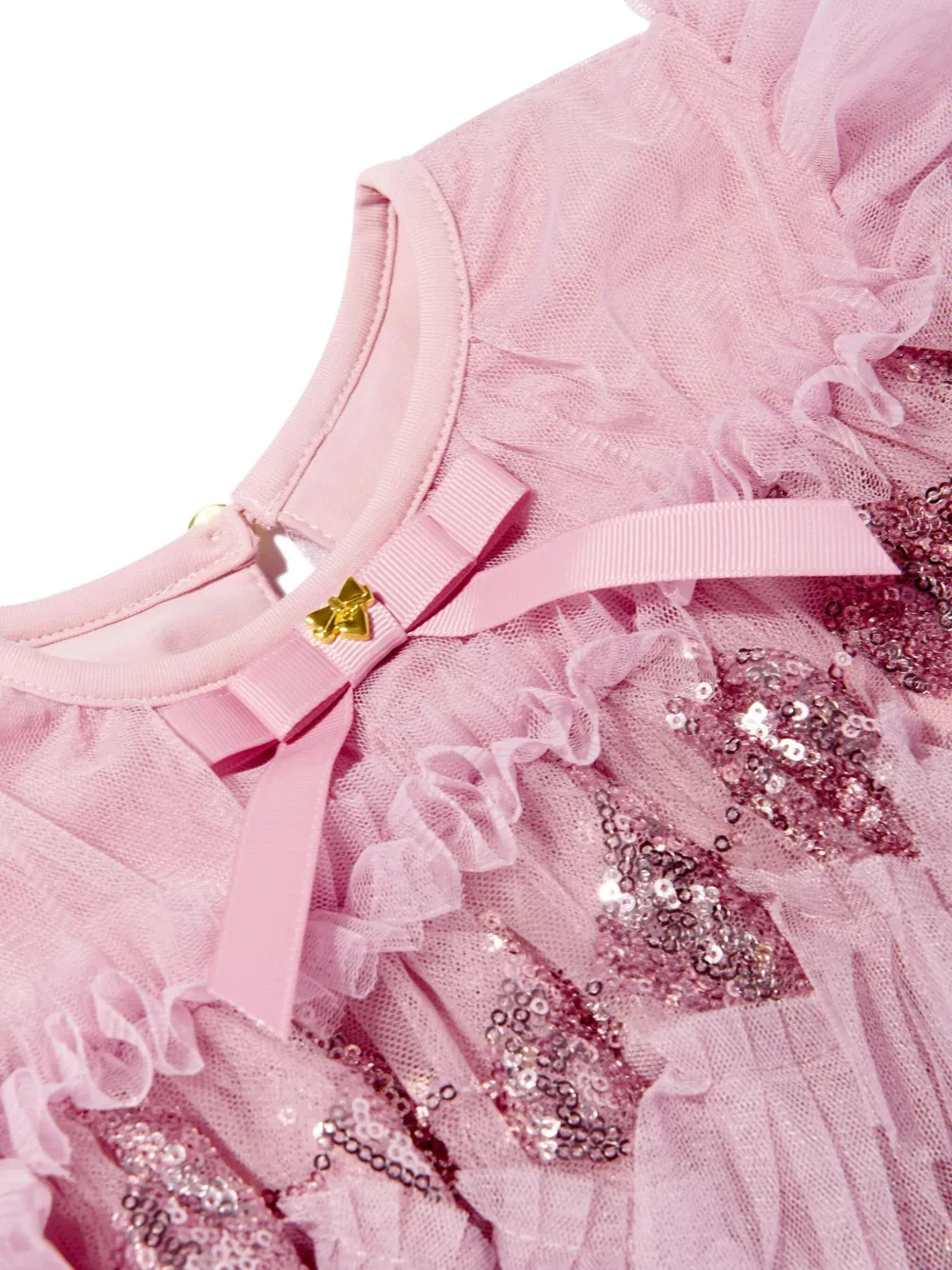 ANGEL'S FACE KIDS Jurk verfraaid met pailletten Roze