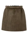 Douuod Kids elastic-waistband casual skirt - Brown