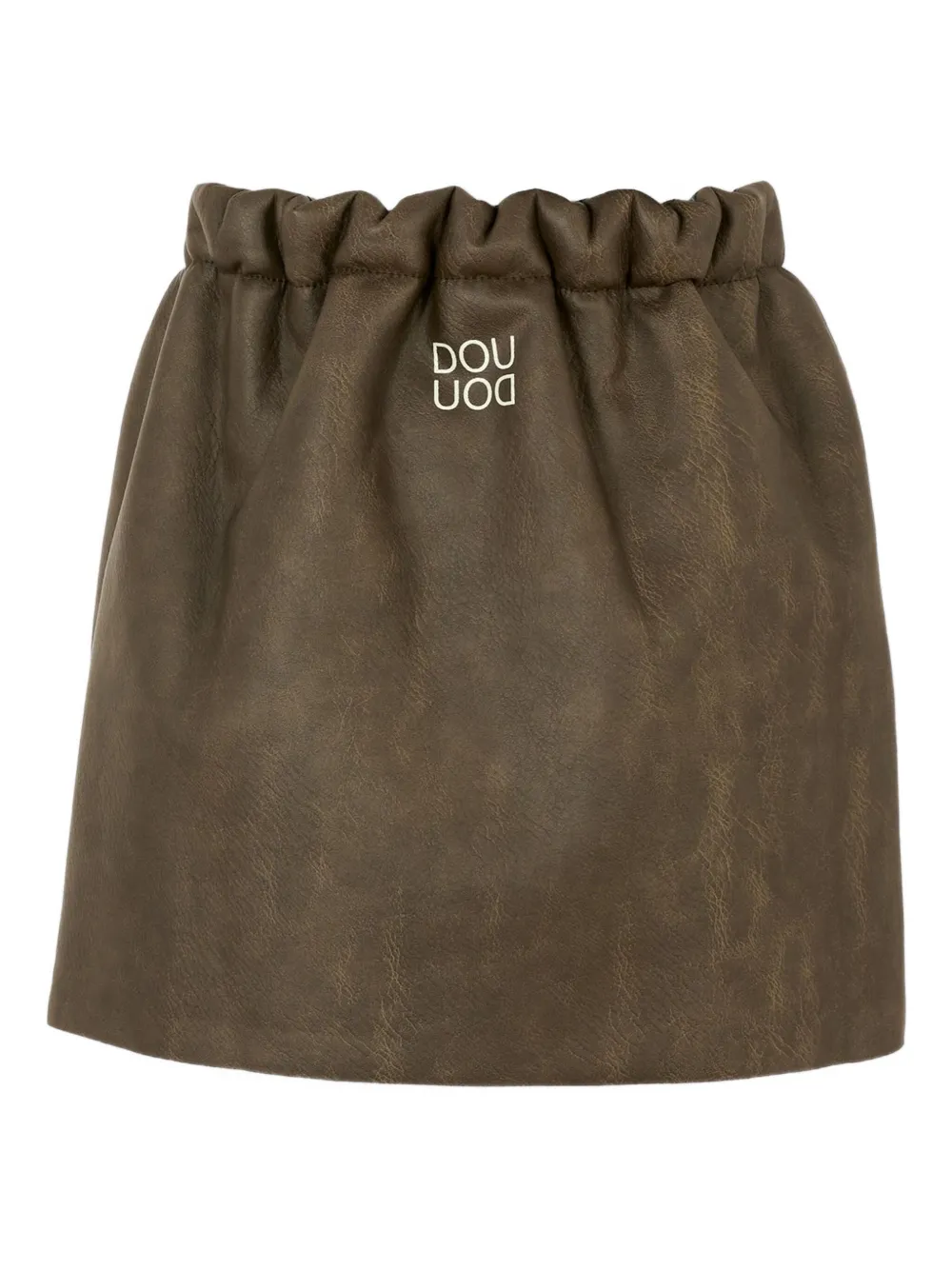 Douuod Kids elastic-waistband casual skirt Bruin