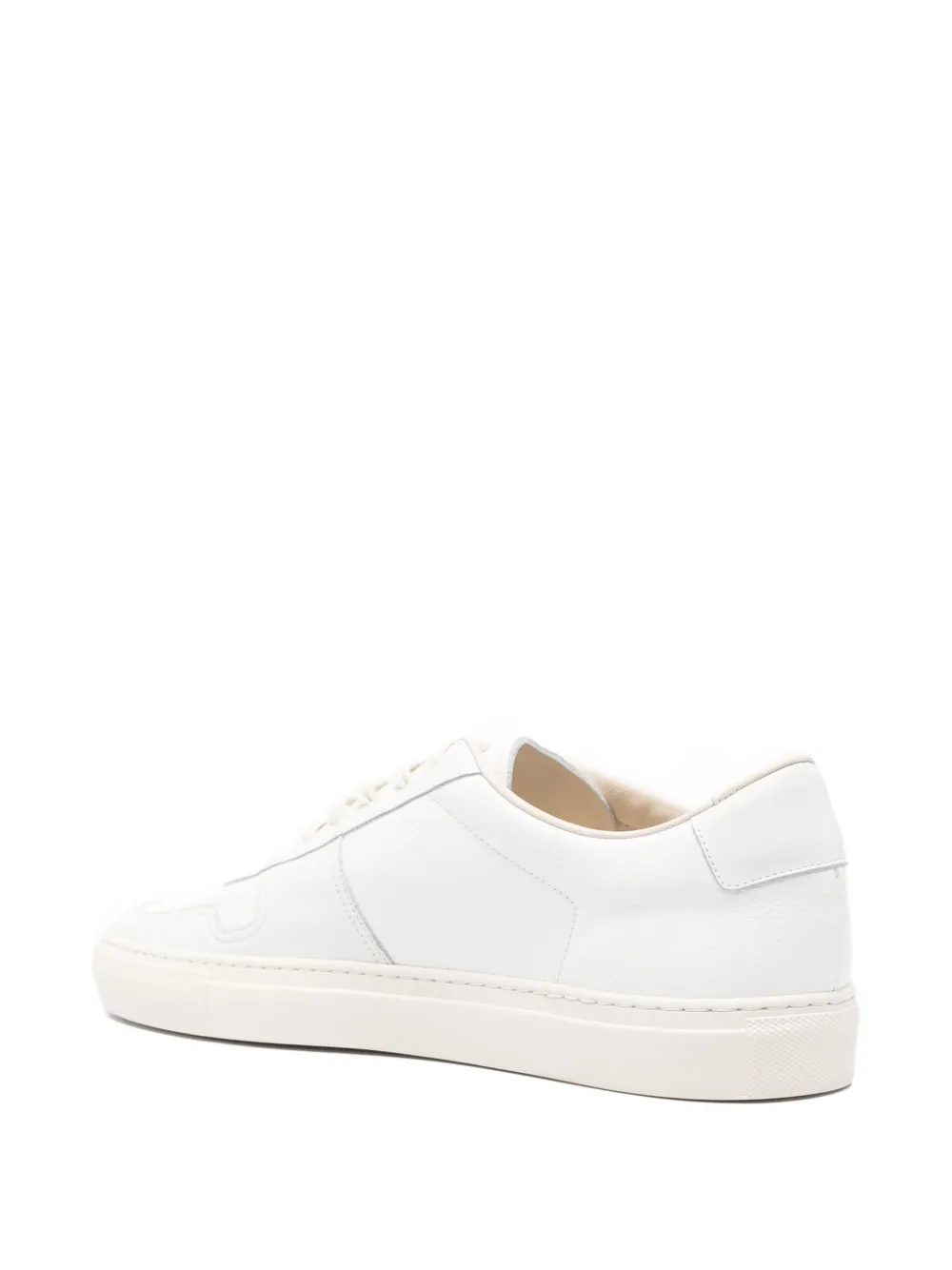 Common Projects leather panelled sneakers White