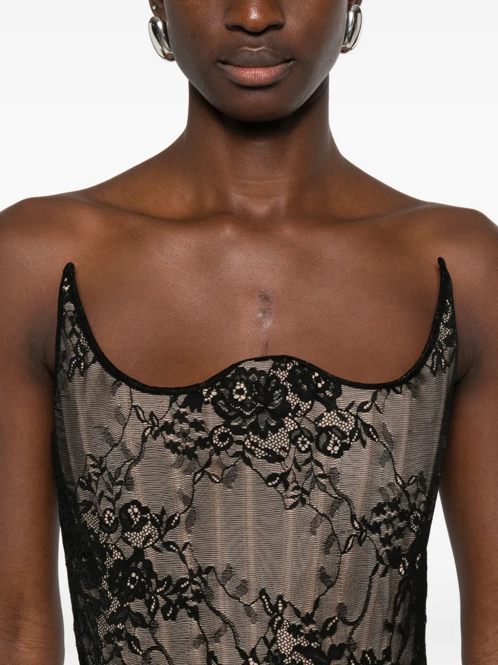 Giuseppe Di Morabito Korset top Zwart