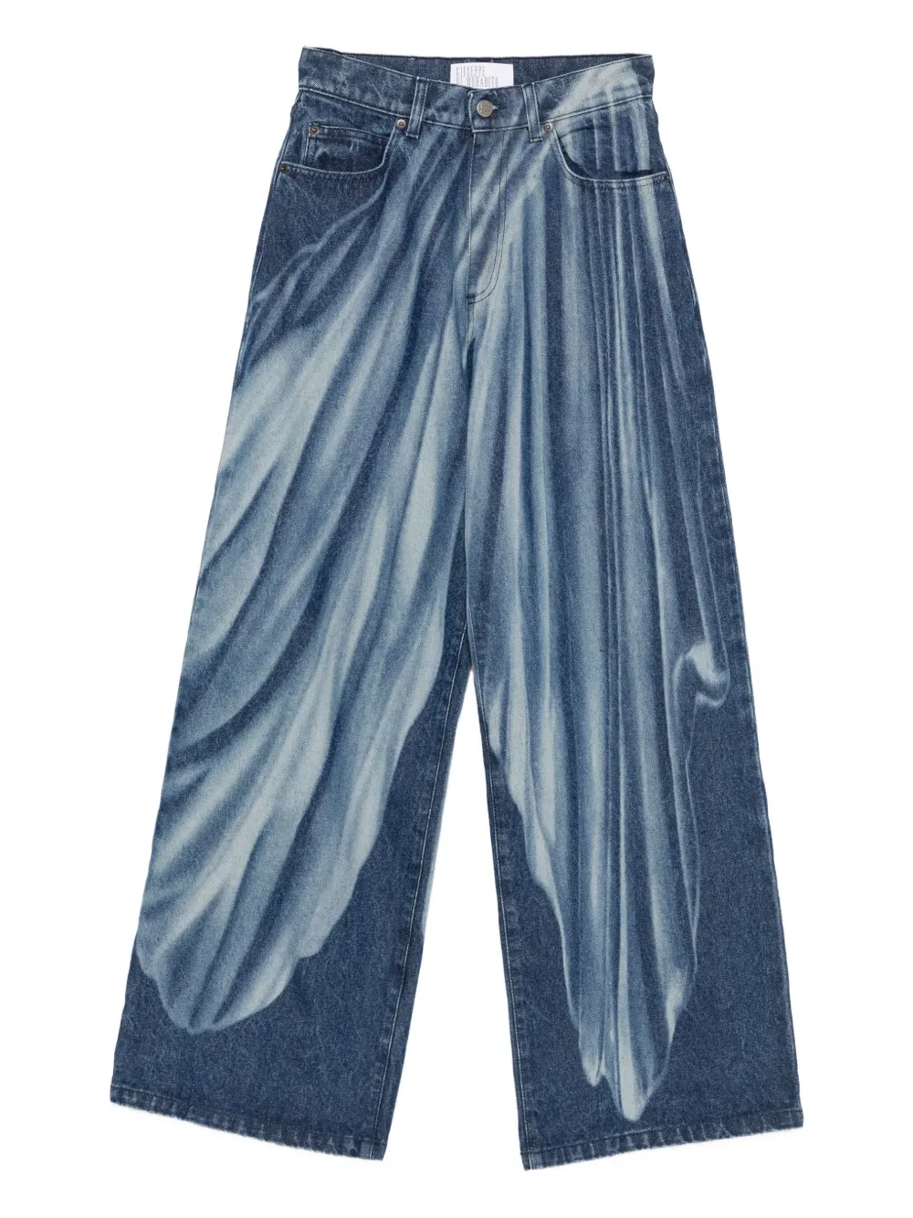 Giuseppe Di Morabito Wide-leg Jeans In Blue