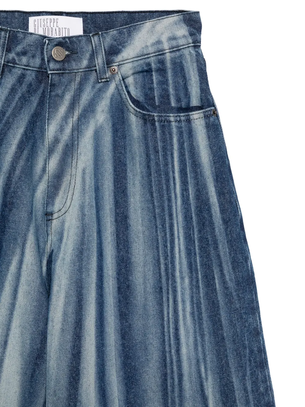 Giuseppe Di Morabito Wide-leg Jeans In Blue