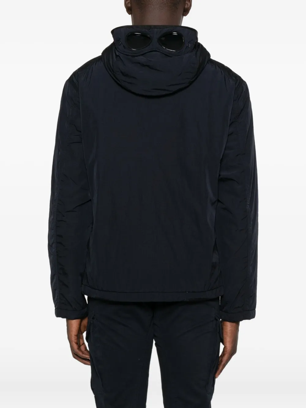 C.P. Company hooded multipocket jacket Blauw