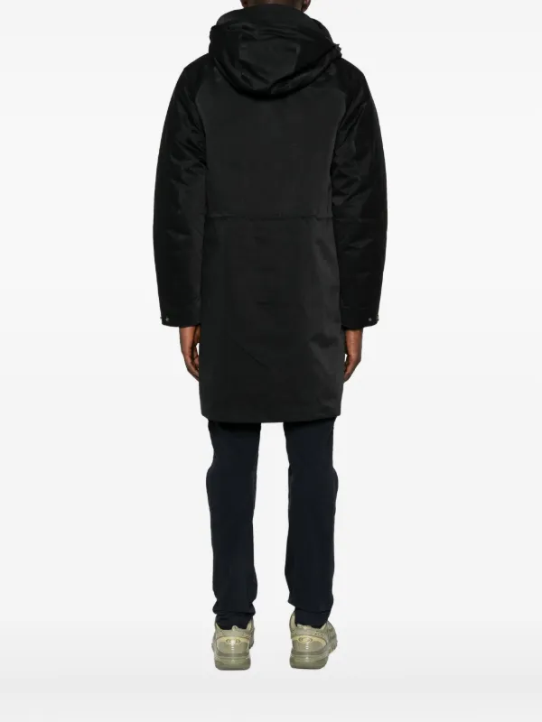 CP COMPANY フーデッドテックコート C.P. Company GORE-TEX コート | ブラック | FARFETCH JP