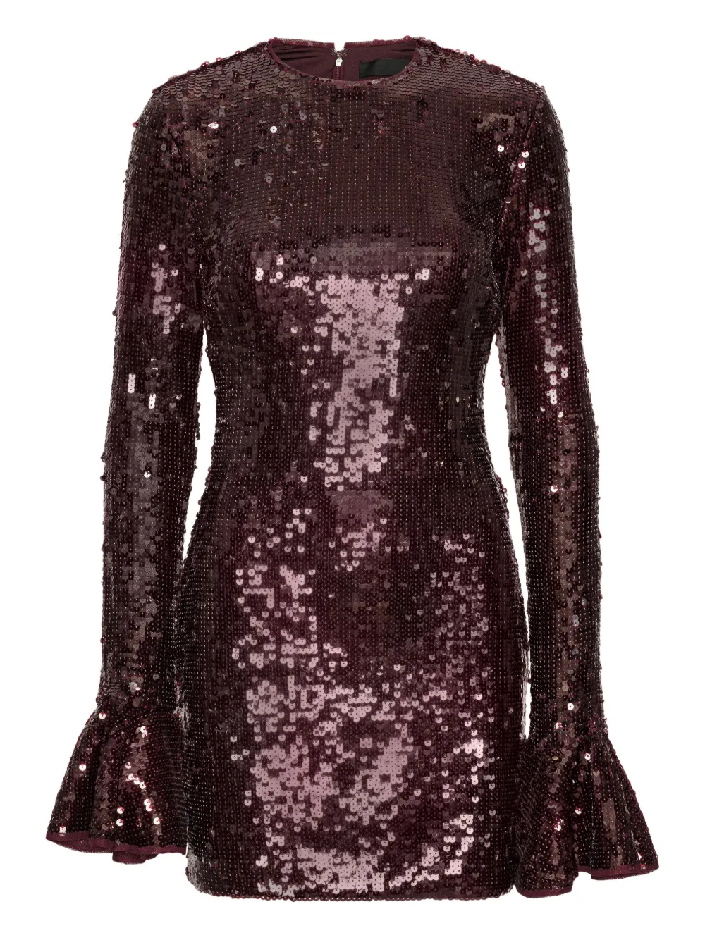 ROTATE BIRGER CHRISTENSEN sequin-embellishment mini dress | Brown | Image 1