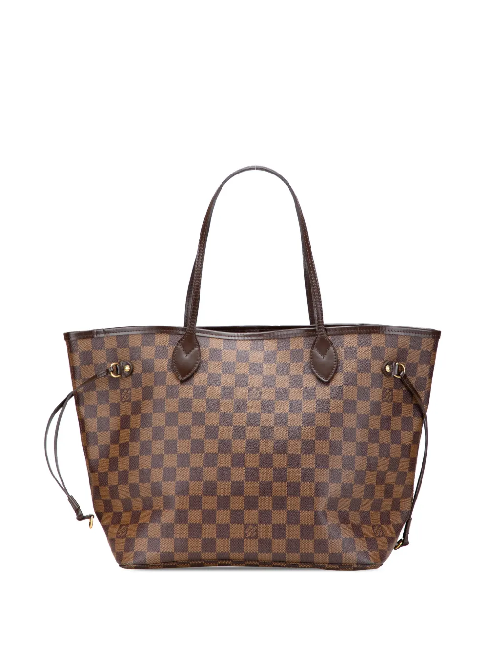 Louis Vuitton Pre-Owned 2008 ダミエ エベヌ ネヴァーフル MM トートバッグ - ブラウン Louis Vuitton Pre-Owned 2008 ダミエ エベヌ ネヴァーフル MM トートバッグ - ブラウン