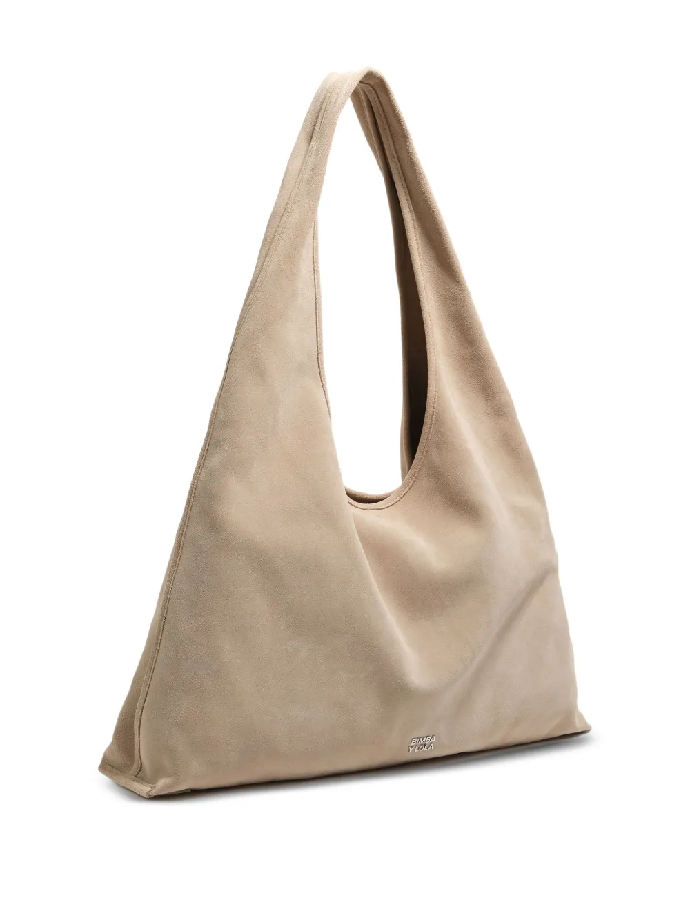 Bimba y Lola Bikini Paper Bag grote schoudertas - Beige