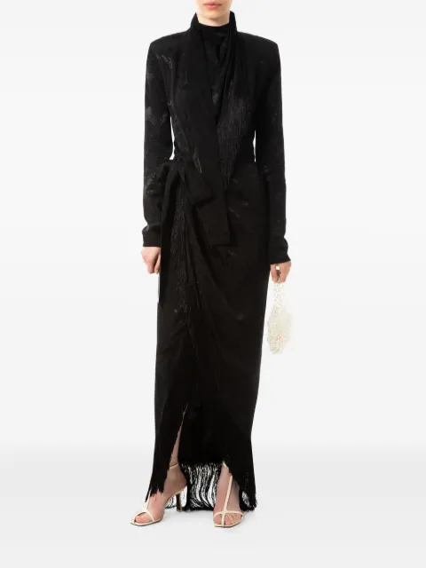 Aleksandre Akhalkatsishvili fringe maxi dress