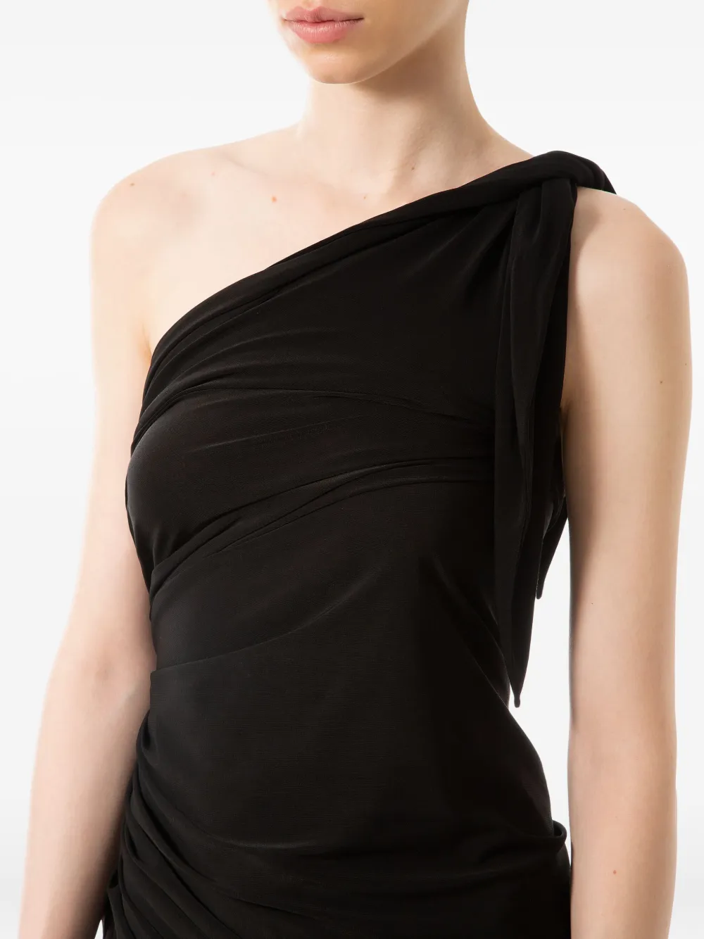 Aleksandre Akhalkatsishvili Gedrapeerde jurk Zwart