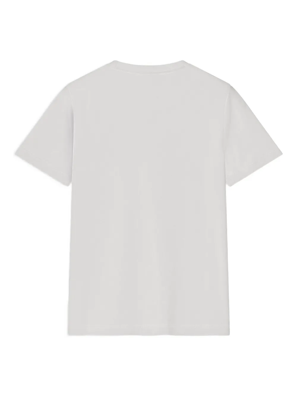 Maison Kitsuné Fox Head Patch Regular Tee Shirt In Gray