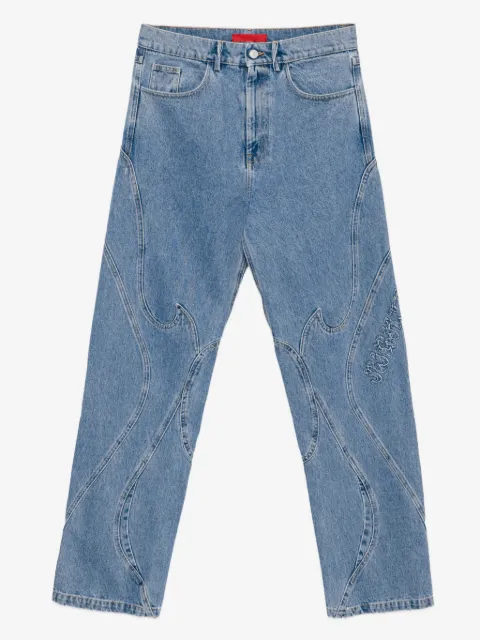 KUSIKOHC panelled jeans