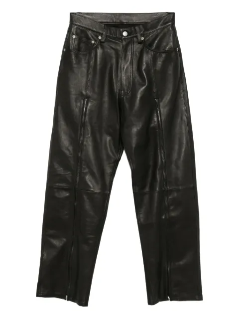 Yoke Pantaloni in pelle