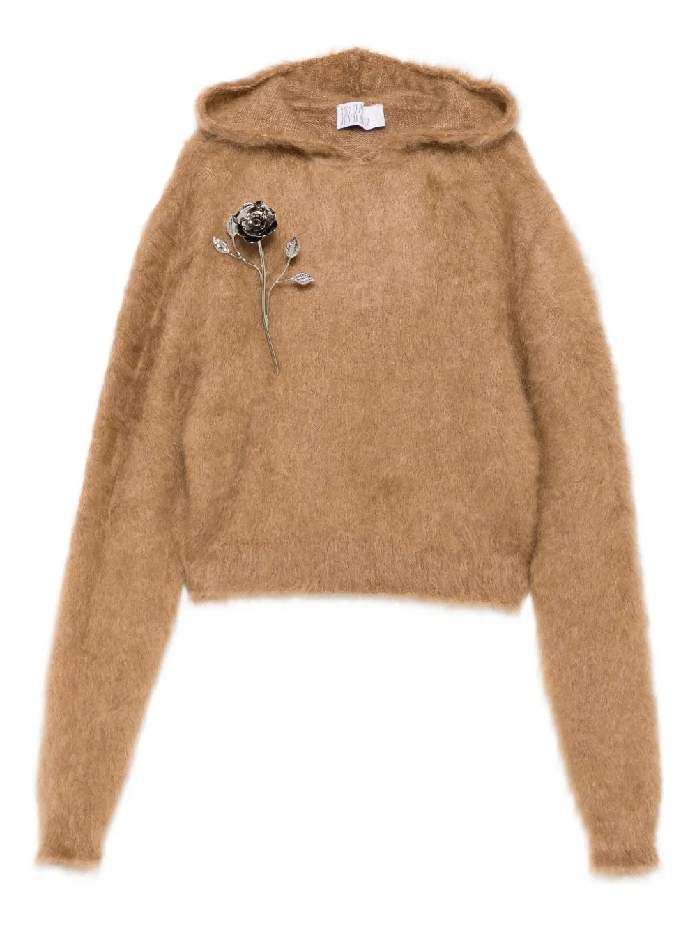 Giuseppe Di Morabito suéter con aplique floral | neutro | Image 1