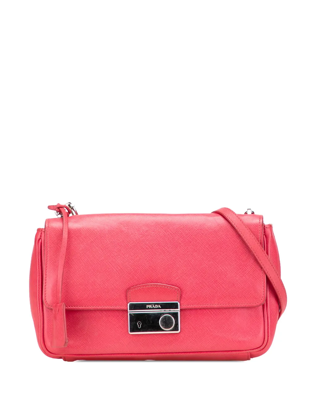 2013-2020 Saffiano Sound Lock crossbody bag