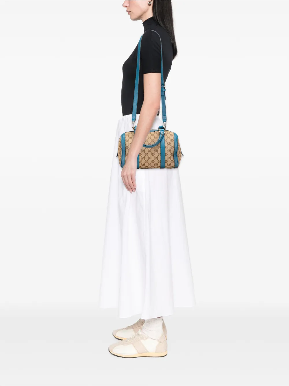 Gucci Pre-Owned 2016-2025 Small GG Canvas Joy Boston Bag satchel | Pre-Owned | Image 2