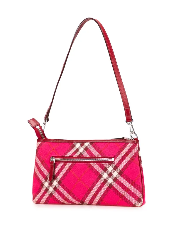 Burberry Pre-Owned 2000-2017 Supernova Check Canvas Pochette