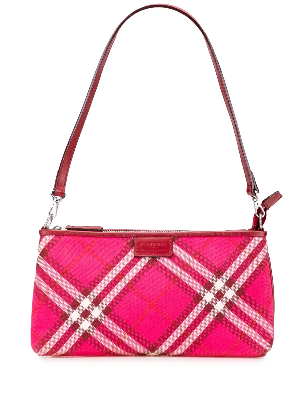 2000-2017 Supernova Check Canvas Pochette shoulder bag