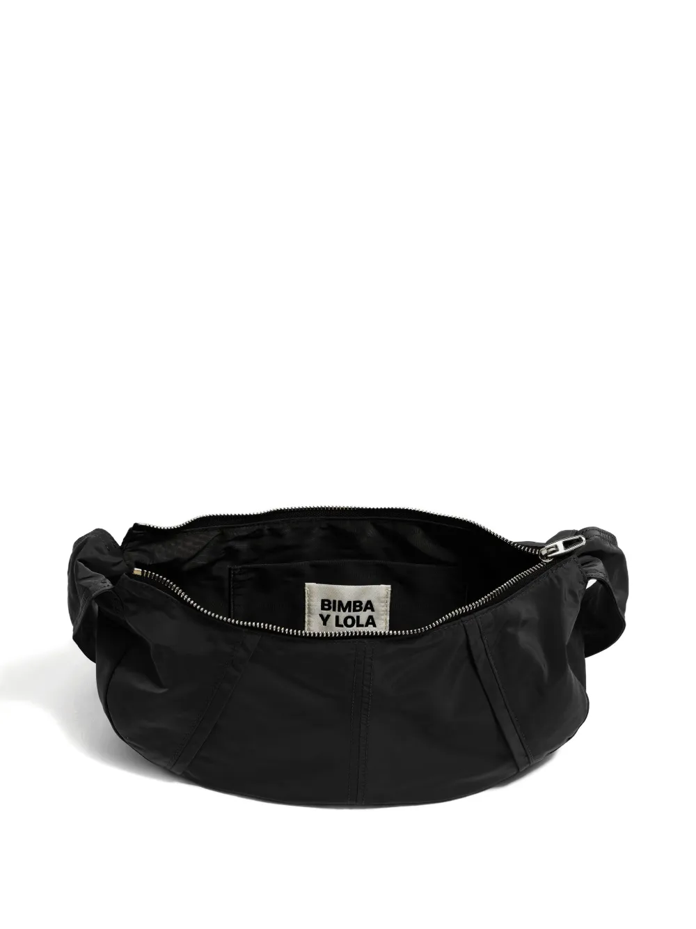 Bimba Y Lola Small Moon Bag In Black