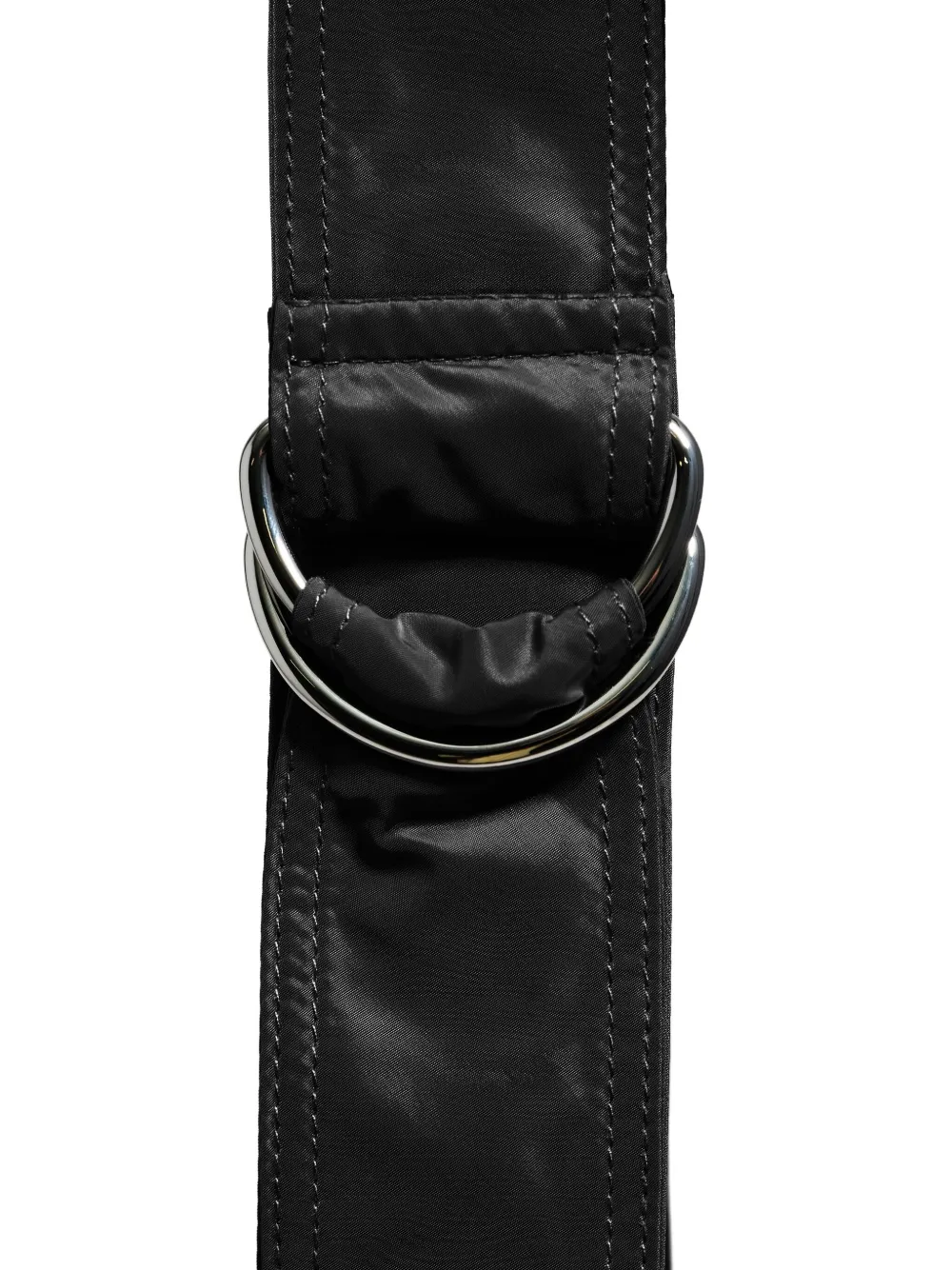Bimba Y Lola Small Moon Bag In Black