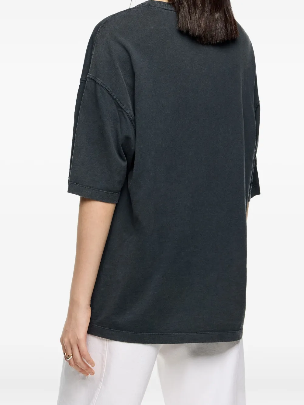 Bimba Y Lola Denim Ankle-length Jeans In Black