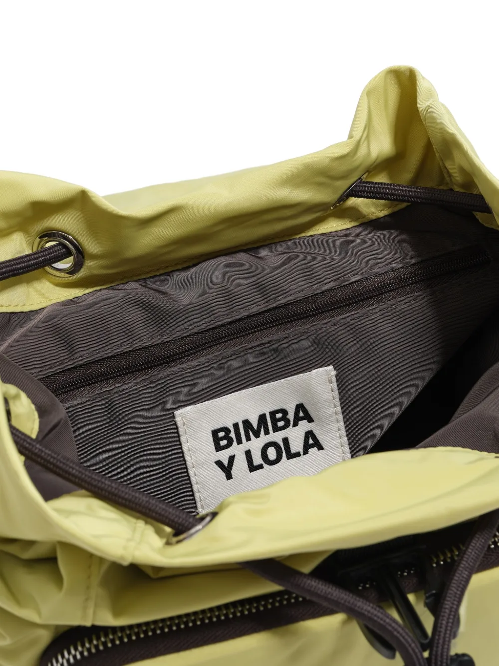 Bimba Y Lola Medium Multi-pocket Backpack In Green