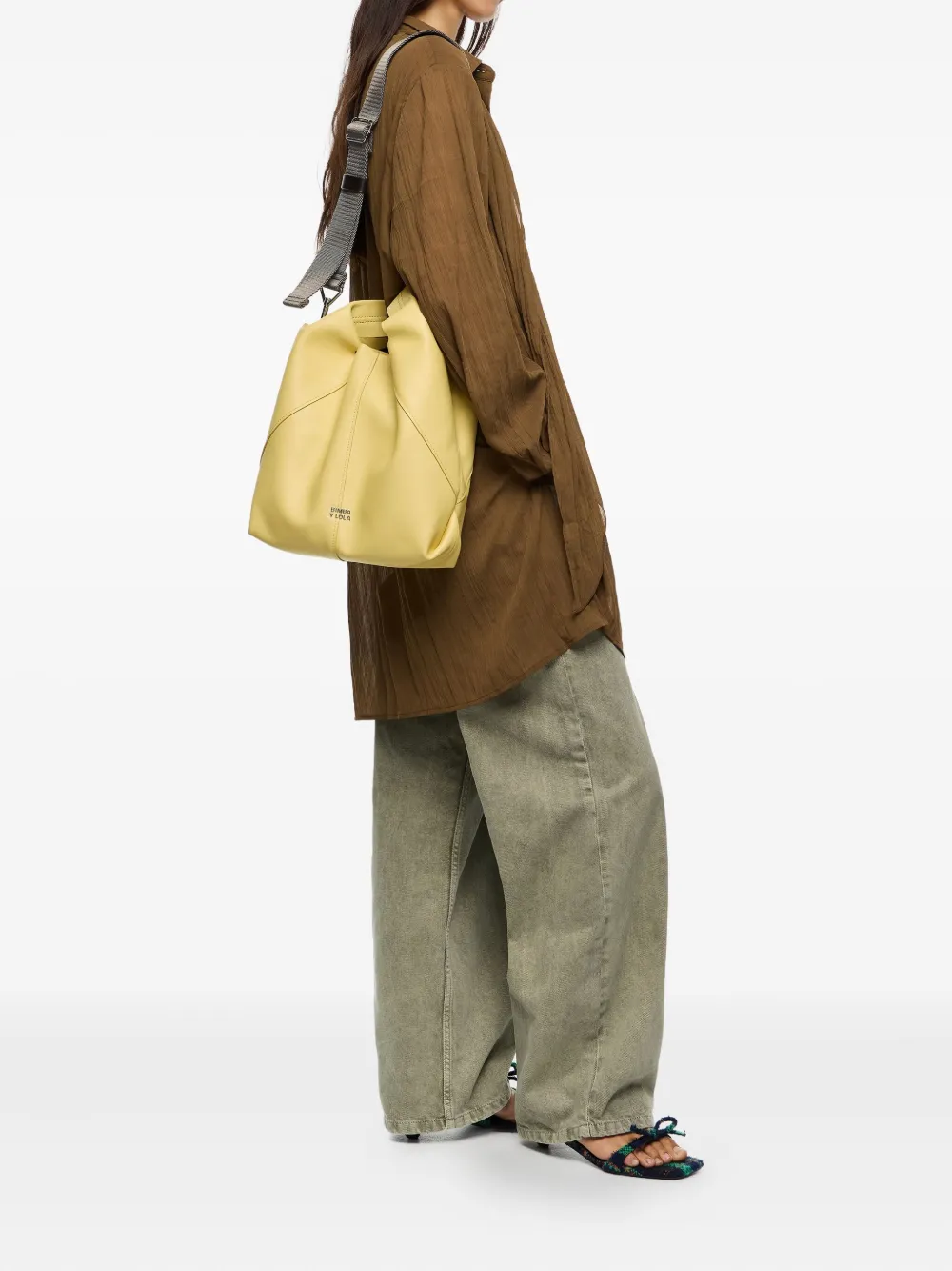 Bimba y Lola medium Paper leather tote bag | Image 2