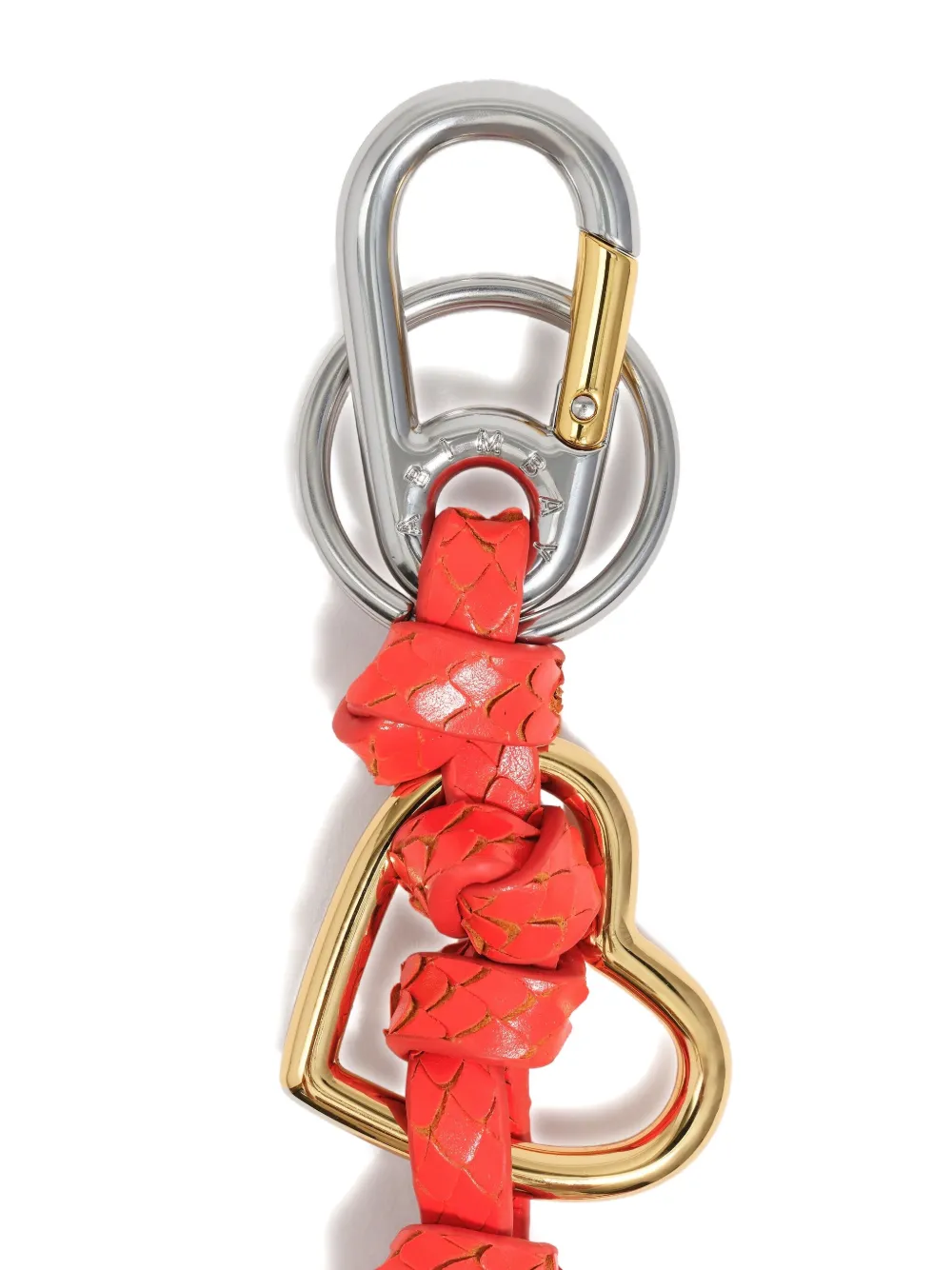 Bimba y Lola leather heart keyring | Image 2