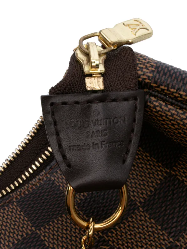 Louis Vuitton Pre-Owned 2017 Damier Ebene Mini Pochette