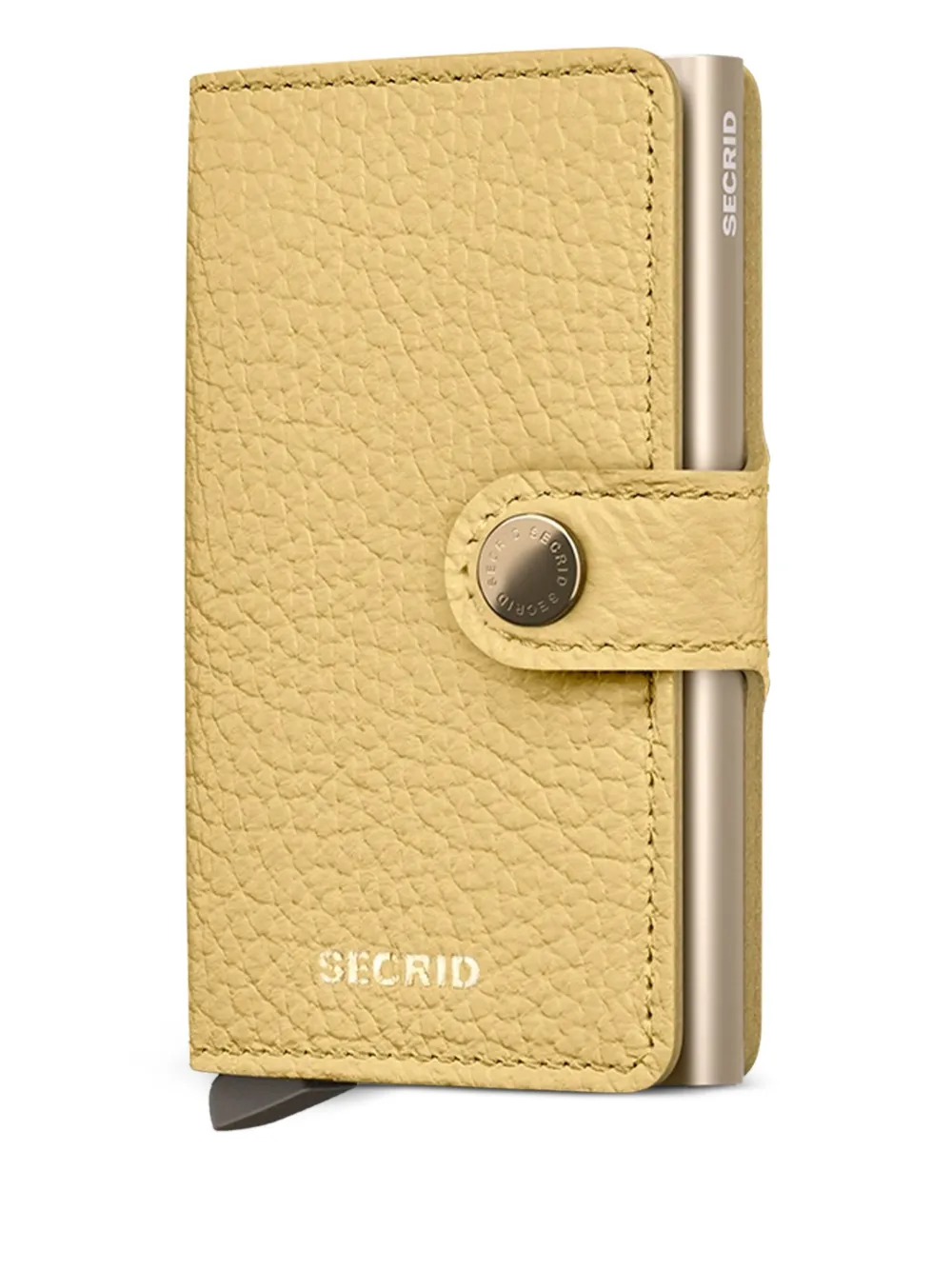 Secrid leather mini wallet | Yellow | Image 1