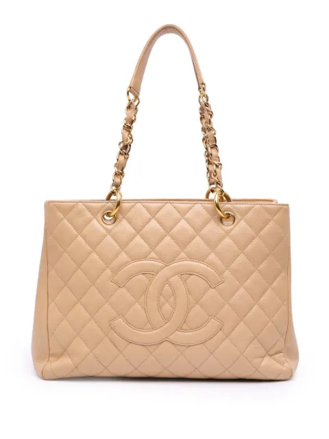 CHANEL Pre-Owned tote Caviar Grand Shopping 2009-2010