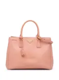 Prada Pre-Owned 2010-2025 Medium Saffiano Lux Galleria Double Zip Tote satchel - Pink