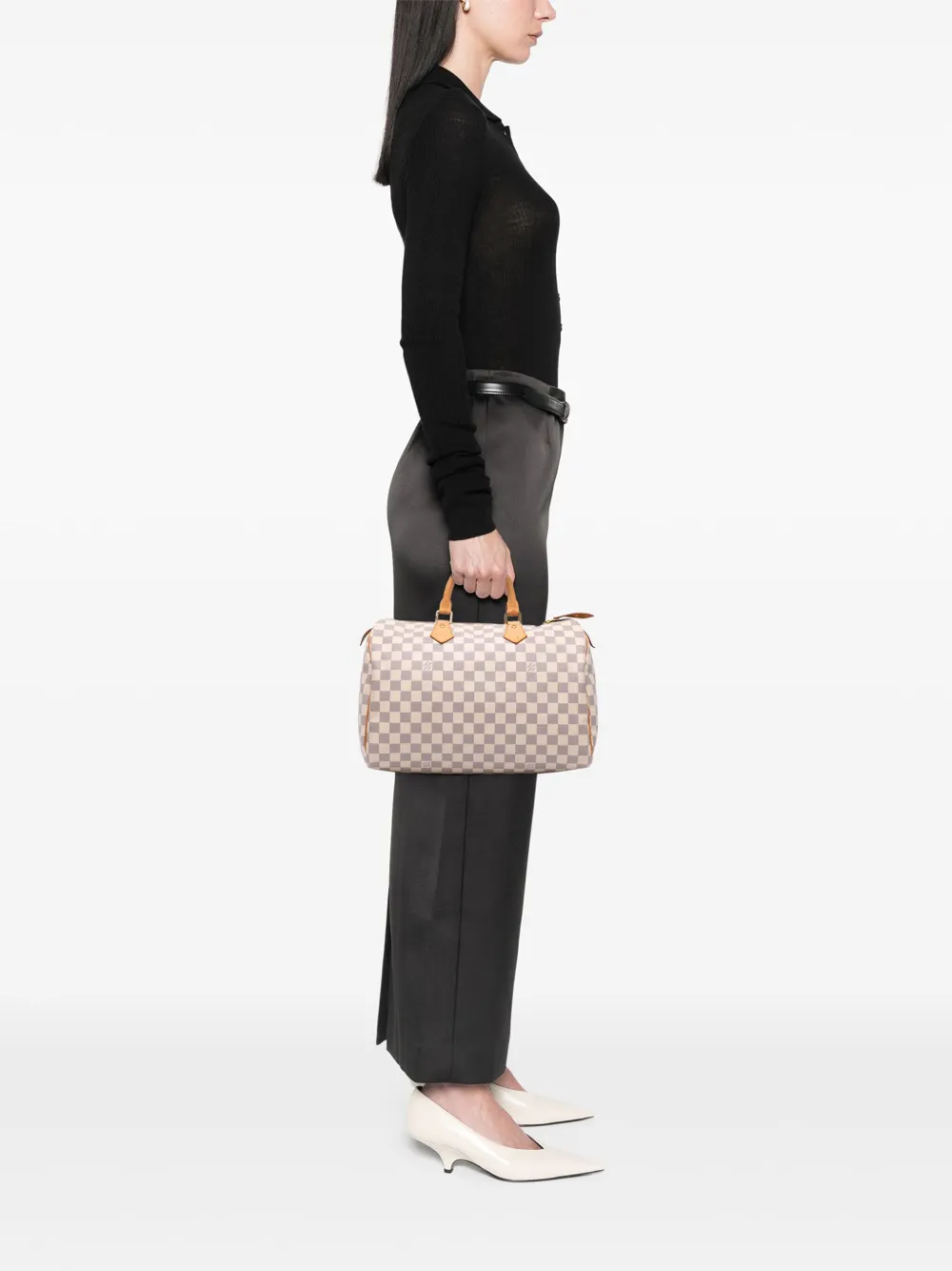 Louis Vuitton Pre-Owned 2011 Damier Azur Speedy 30 boston bag | Pre-Owned | Image 2
