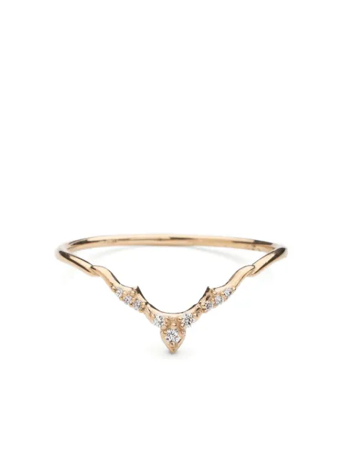 SOFIA ZAKIA 14K yellow gold Altair diamond ring