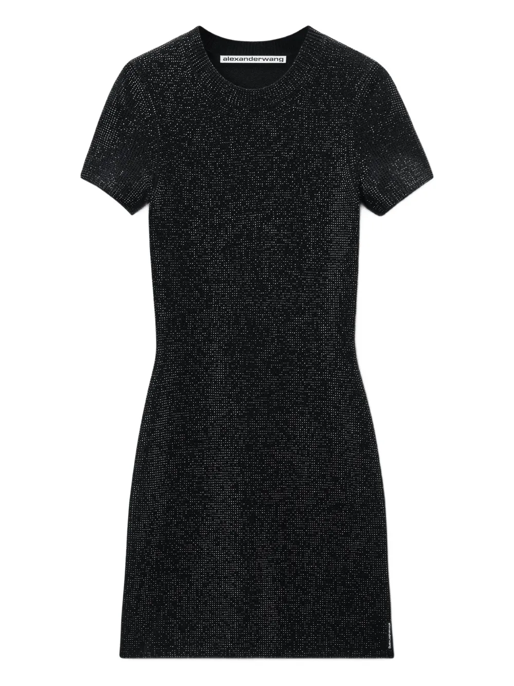 Alexander Wang crew-neck mini dress | Black | Image 1
