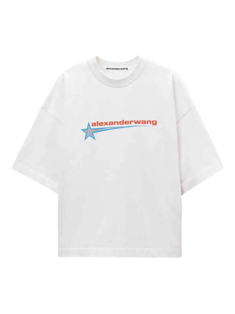 Alexander Wang Graphic-print T-shirt In White