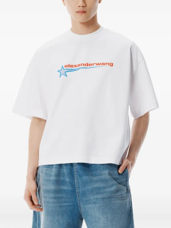 良品】アレキサンダーワンalexanderwangテディベアグラフィックTシャツ Alexander Wang グラフィック Tシャツ | ホワイト | FARFETCH JP