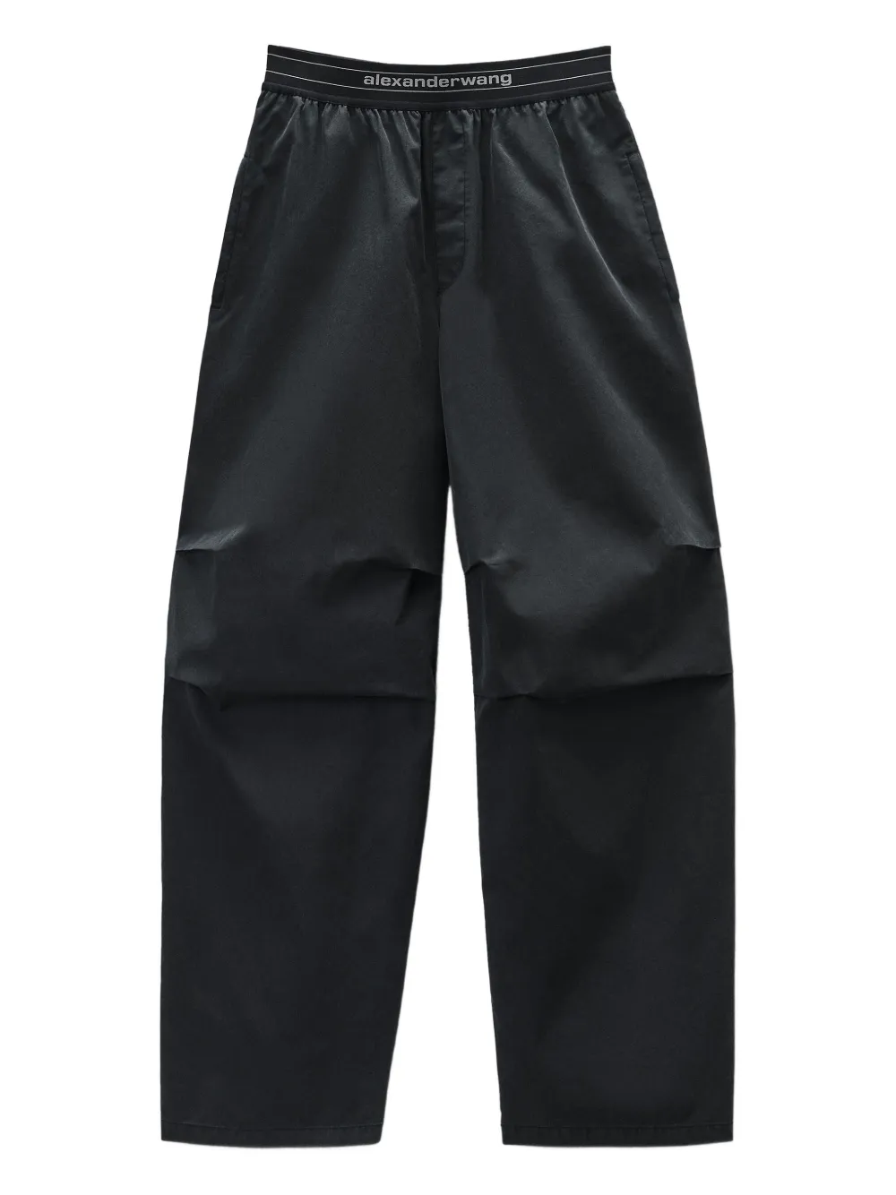 Alexander Wang mid-rise logo trousers | Black | Image 1