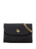 Christian Dior Pre-Owned 20th Century Diorissimo Trotter Canvas Chain shoulder bag - Black